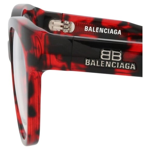 Balenciaga Womens Cat Eye Havana Havana Transparent Fashion Designer Eyewear - Picture 4 of 4